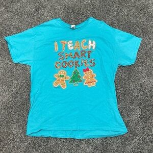 🤍Teacher Smart Cookies Holiday T-Shirt